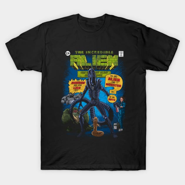 The Incredible Alien T-Shirt by Angel_Rotten